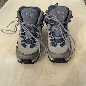 Salomon Contagrip Quest Sensifit Ortholite Hiking Boots Sz 7